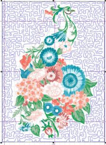 Stippling density at 4.0mm