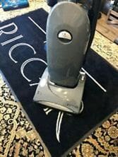 It's In the Bag! Allergy Sufferers, Get a Bagged Vacuum Cleaner! 15 Photo of Riccar bagged vacuum on carpet for test drive