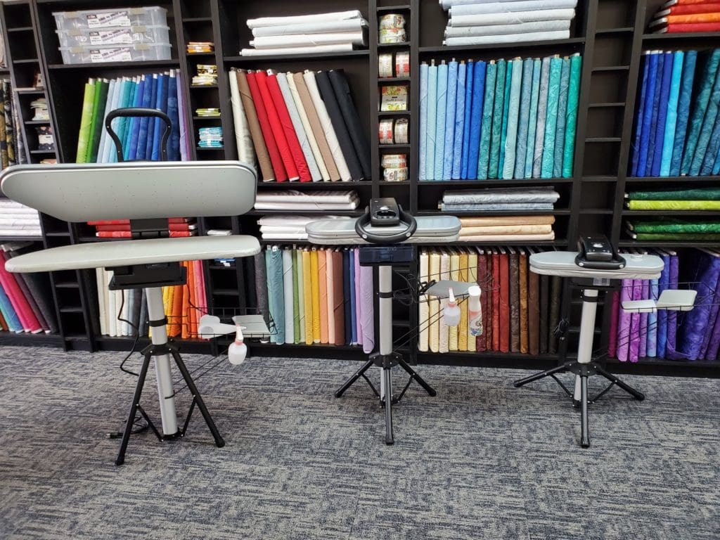 Pressing Issues: The Singer Steam Presses 1 Photo of the 36", 26" and 20" Singer Steam presses side by side comparison