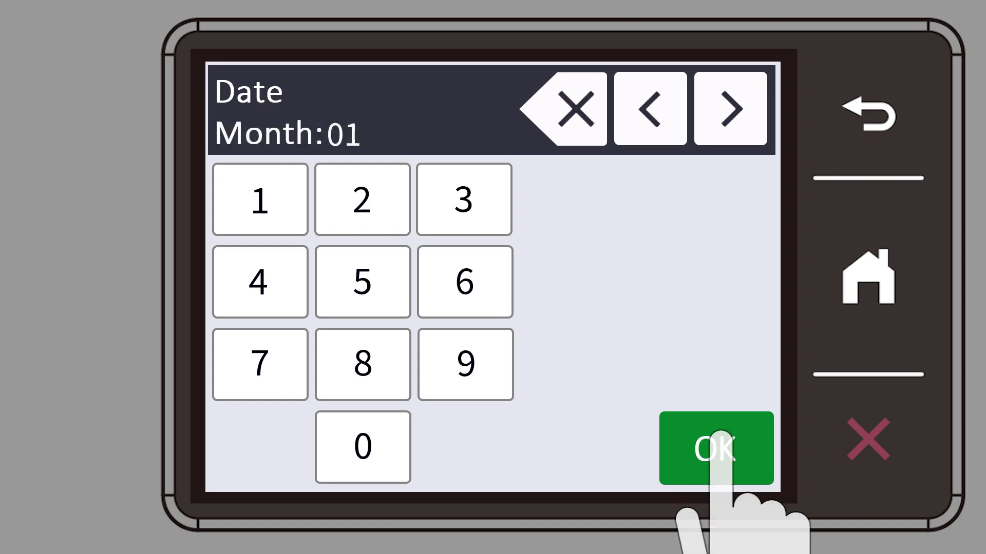 Add month