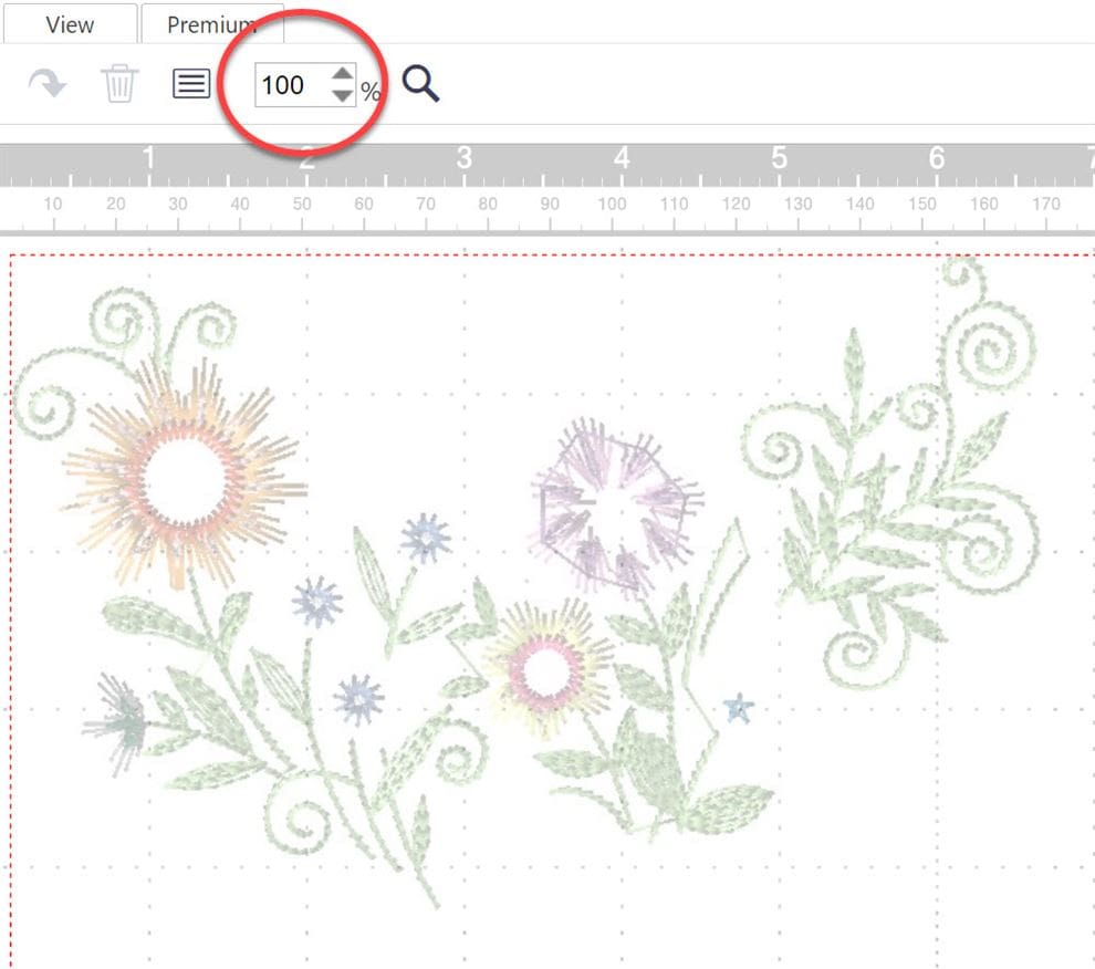 Putting on the Glitz 15 Workspace at 100% zoom
