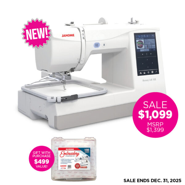 Janome Memory Craft 100E
