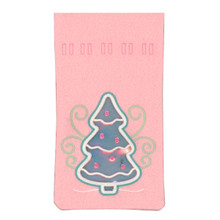 Candy Christmas Treat Pouch 6 embroidery design