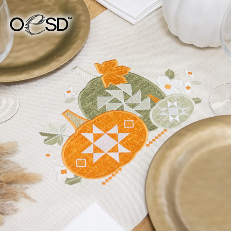 Quilt Block Fall Applique