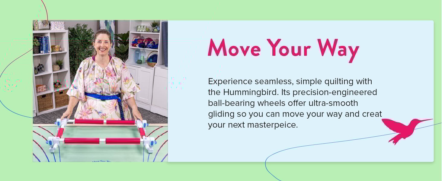 Hummingbird Free Motion Hoop