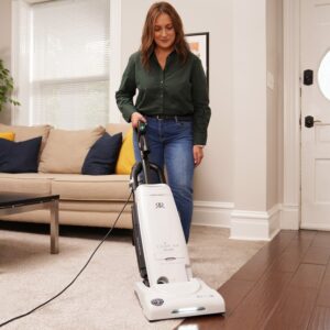 Riccar R27D Deluxe Clean Air Upright Vacuum