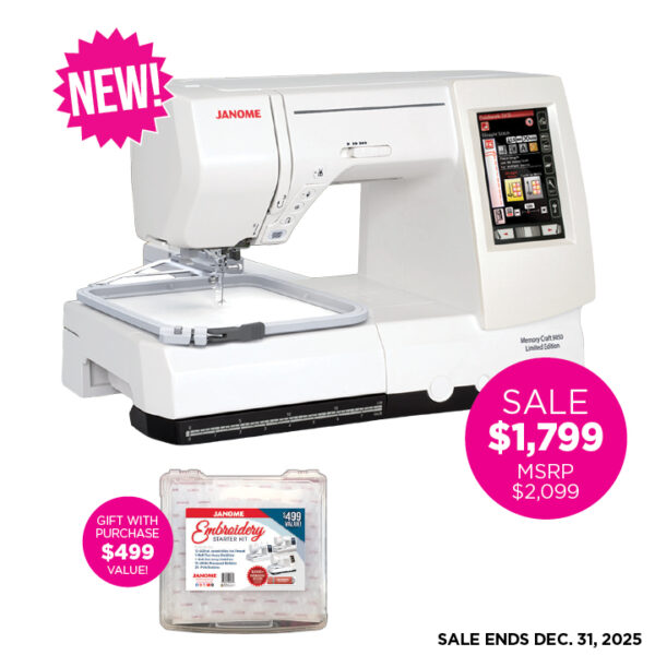 Janome Memory Craft 9850 Limited Edition