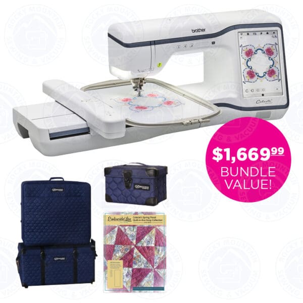 Celeste CX1E embroidery