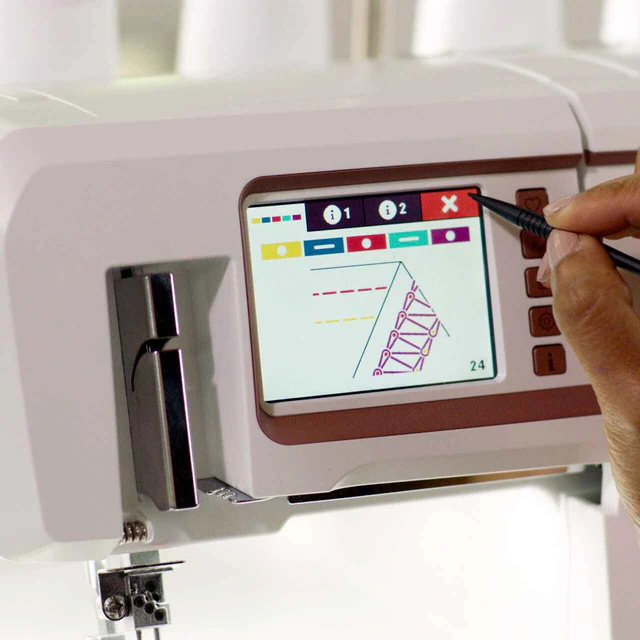 HUSQVARNA® VIKING® AMBER™ Air S | 600 Coverlock Machine