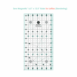 Sew Magnetic 6.5" x 12.5" Ruler