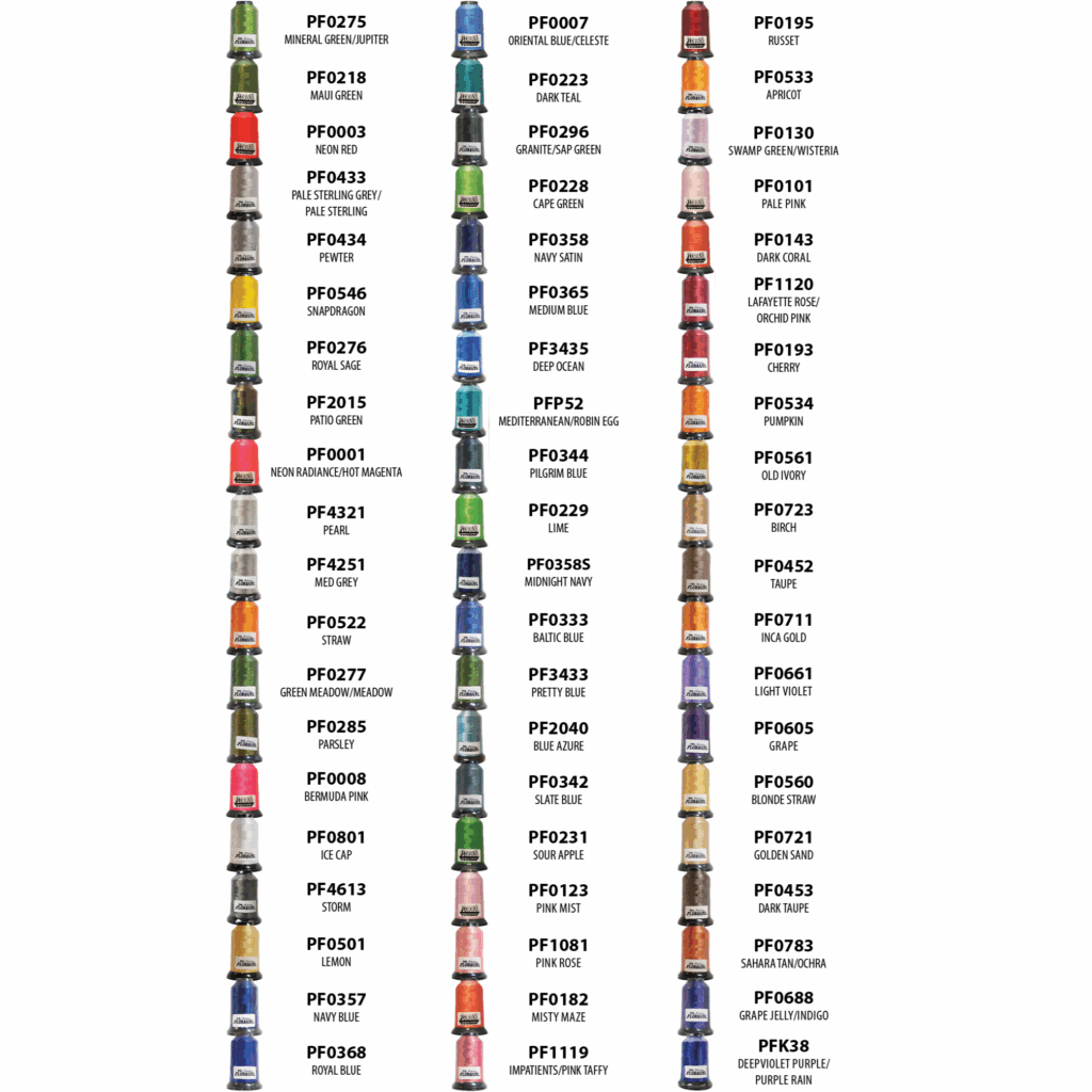 Floriani 60 Spool Set – VOL 4: Dusky Delights