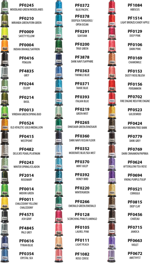 floriani 60 spool set vivid layers vol 6